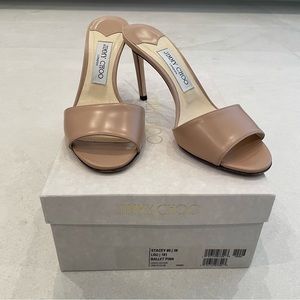 Jimmy Choo Stacey Mule Sandal, Ballet Pink, 38